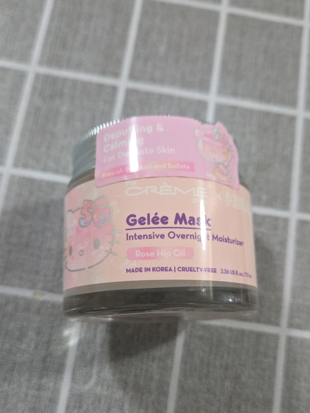 Crème Gelee Mask Intensive Overnight Moisturizer - Pink
